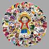 106 Аниме Стикеры One Piece: Модный граффити для чемоданов, ноутбуков, автомобилей и декора на открытом воздухе