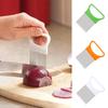 Stainless Steel Vegetable Cutter Onion Holder Slicer Gadget Home Kitchen Tool
