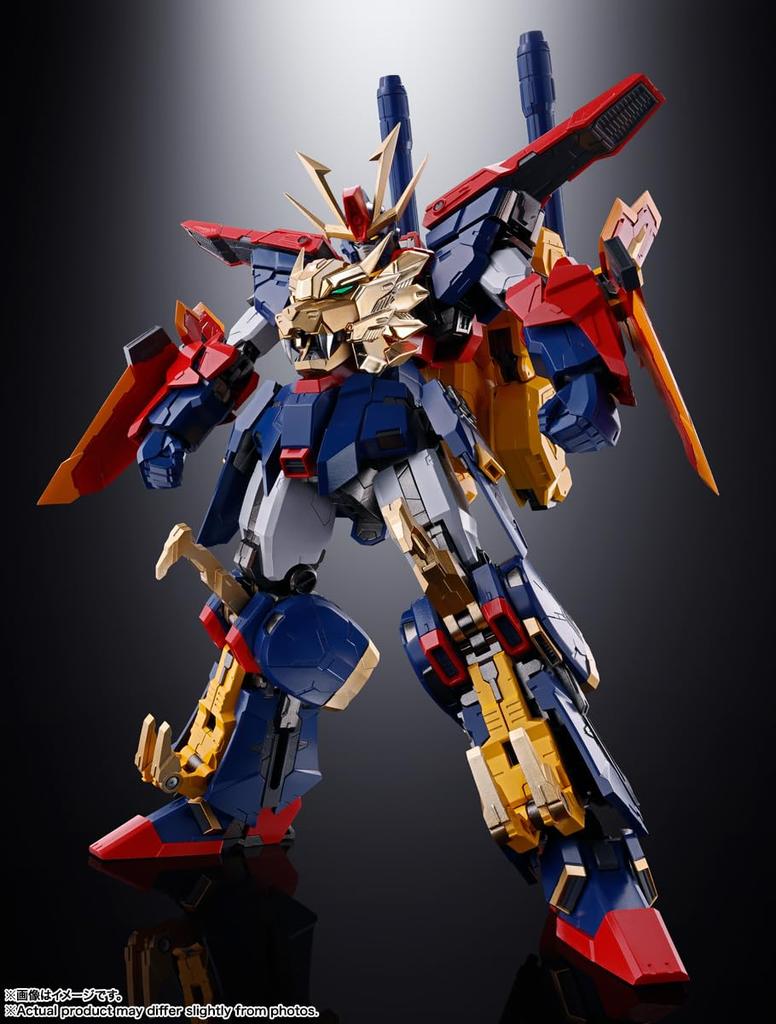 TAMASHII NATIONS Soul of Chogokin GX-113 Gundam Build Fighters Try Strongest Mobility Gundam Tryon 3, Approximately 210mm, Die-cast, PVC, an