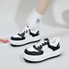 White Shoes for Women  New Spring Students Korean Style Versatile Casual Ins Fashion Shoes Thick Bottom Fashion Sneakers Z6609