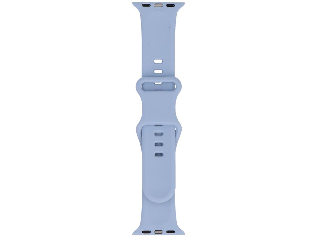 New GlacierX Silicone Textured Azure Sky Smartwatch Strap for Apple Watch 38/40/41mm Sky Blue