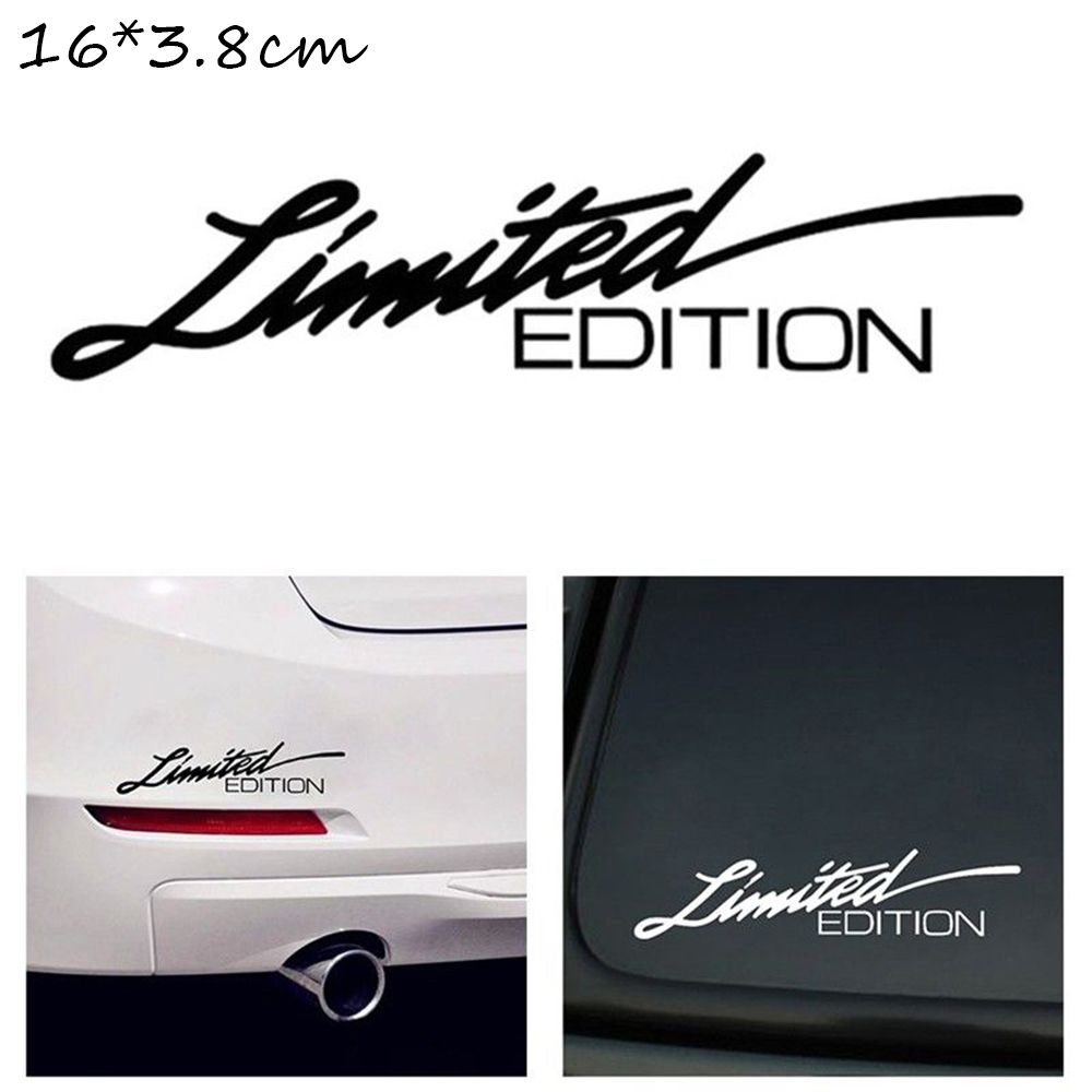 16*3.8cm Hot Creative  Decal LIMITED EDITION  Window Vinyl  Auto-styling Car Sticker