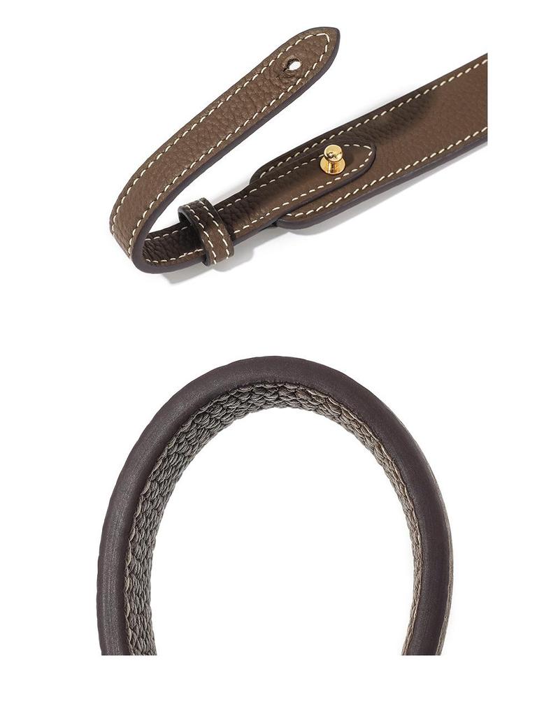 Ma Huang Shi A-35 Широкий кожаный ремень кроссбоди/на плечо для сумок Lindy Evelyn Basket Kelly