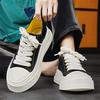 Мужская обувь 2025 новая летняя повседневная трендовая толстая подошва с увеличением роста низкие кеды нескользящие и износостойкие спортивные студенческие модные туфли