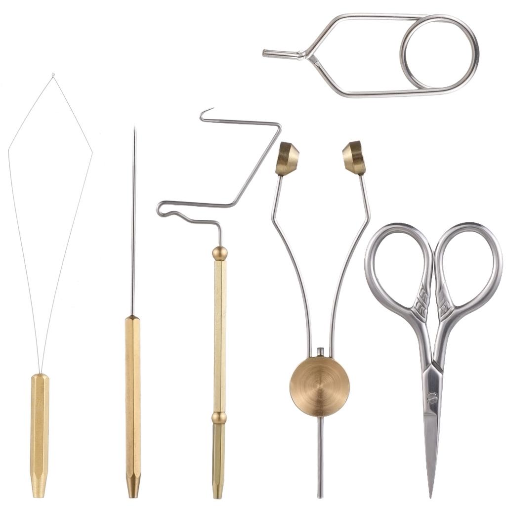 Комбинированный набор инструментов для связывания мух, финишер, шпульный держатель, нитевдеватель для рыболовных приманок