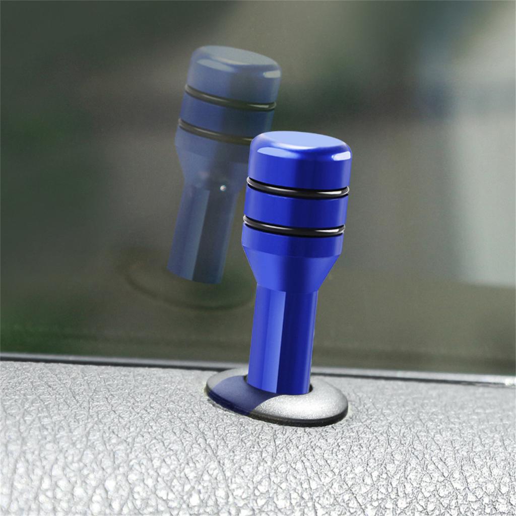 Ручки дверного замка автомобиля, болт подъема двери, штифты внутренней двери, декор крышки дверного замка из алюминиевого сплава, универсальные автомобильные аксессуары для большинства автомобилей, грузовиков