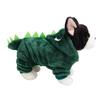 1PC Puppy Dinosaur Pet Clothes Plush Clothes Warm And Comfortable Funny Winter Kitten XS-XL