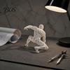 Customized Gifts for Boys 3D Printed Hollow Mesh Superhero Figurine, Creative Spider Style Action Pose Character Statues Desktop Ornament, Cool Statue