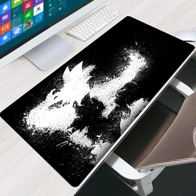 Dragon Ball Z Mouse Pad Dbz Gaming Big Dywan Game Keyboard Pad Extended Desk Mat Table Carpet Edge White Mousepad For Computer