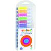 PRIMO 450T12FMP Special Gouache Tube 12 Ml: 4 Fluorescent Colors and 8 Metallic Colors.
