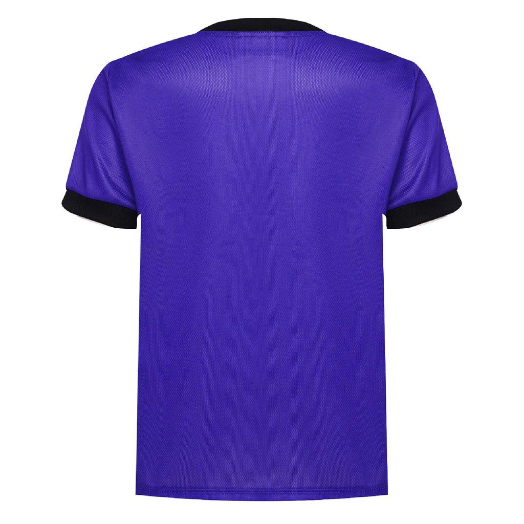 Boys Geometric Print Sports T Shirt Round Neck Short Sleeve Football Basketball Costume Top