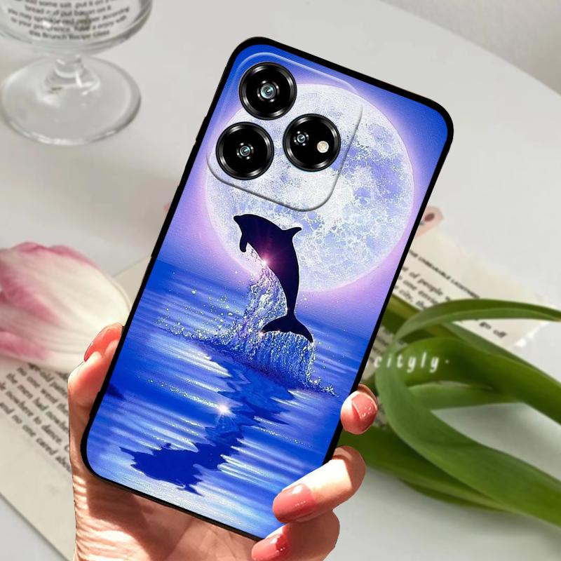 For ZTE Nubia V60 Case Fashion Soft Silicone TPU Phone Protective Cover For ZTE Axon 60 Fundas Blade V60 Shockproof Bumper Cases