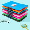 Transparent A4 Clipboard File Folder Candy Colored File Organizer Durable Document Bag