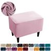 1PC Stretch Wing Chair Covers Elastic Anti-dirty Velvet Wingback Armchair Cover Single Relax Sofa Covers with Seat Cushion Cover