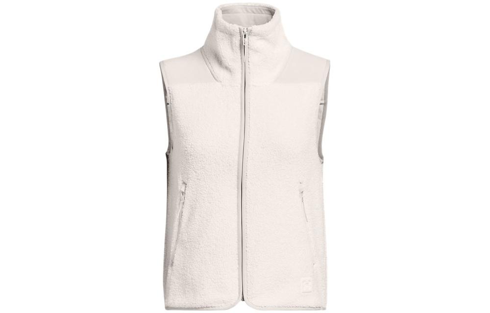 Under Armour Mission Vests Women's White Stand Collar Thickened And Fleece-Lined Other 1378864-112