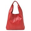 Genuine Leather Tote Bag Leather Bag Large Capacity Shoulder Bag A4 Manon Red [Notre Favorie] Women's