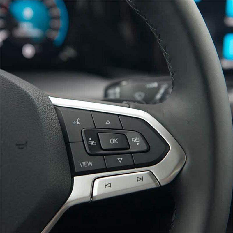 Steering Wheel Switch Button Bezel Cover For VW Golf 8 2020-2021 T-Cross Tiguan Passat B8 Replacement G8AJKZZCPZ G8AJKZYCPZ