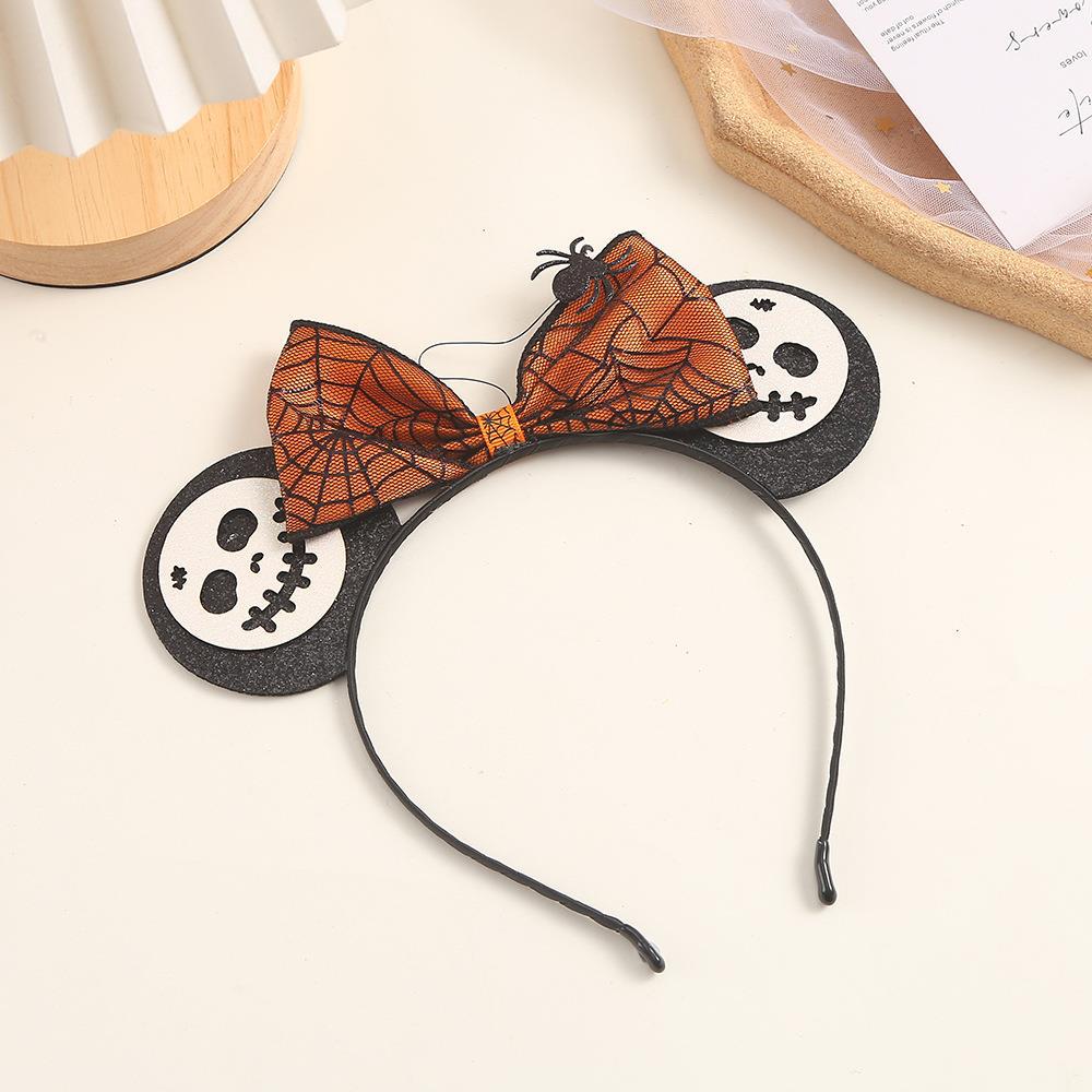 Children's Halloween Pumpkin Terrifying Skull Headbands Ghost Festival Party Party Funny Headbands Bat Spider Hair Accessories