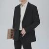 Men's Casual Loose Solid Color Jacket - Korean Style 2023 Spring/Summer Trend