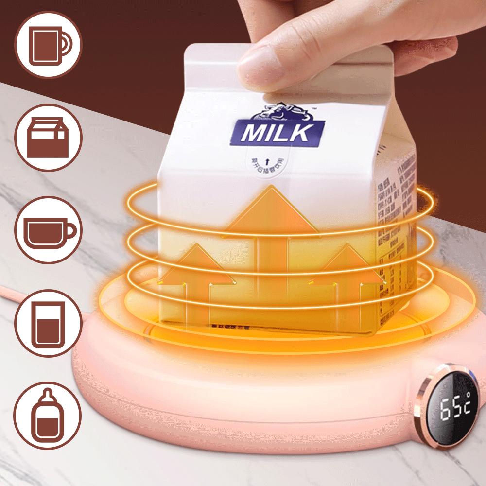 USB-подогреватель кружек для кофе, чая, молока, воды, напитков, 3-х скоростной светодиодный дисплей, электрическая грелка для напитков для домашнего офиса, использования на рабочем столе
