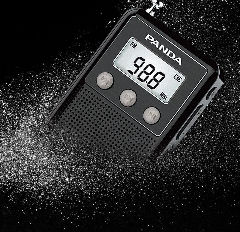 Panda6204 Мини Полнодиапазонный Портативный Радиоприемник Плеер