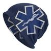 EMT Star Of Life Skullies Beanies Hat Paramedic Medic Autumn Winter Unisex Outdoor Cap Warm Dual-use Bonnet Knit Hat
