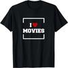 Футболка "Я люблю кино"