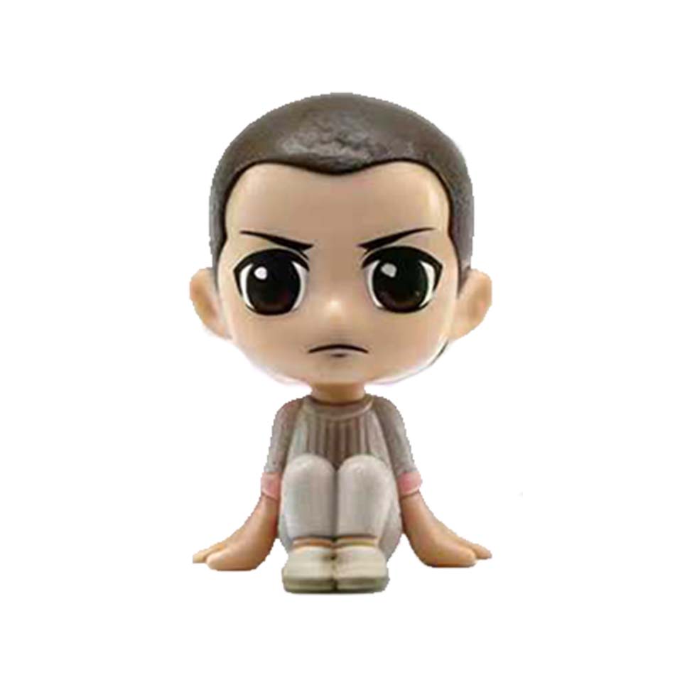 8 шт. Аниме Очень странные дела Q-версия Сидящая фигурка Джейн Айвз Уилл Байерс Фигурка Действия настольная статуэтка Игрушка подарок