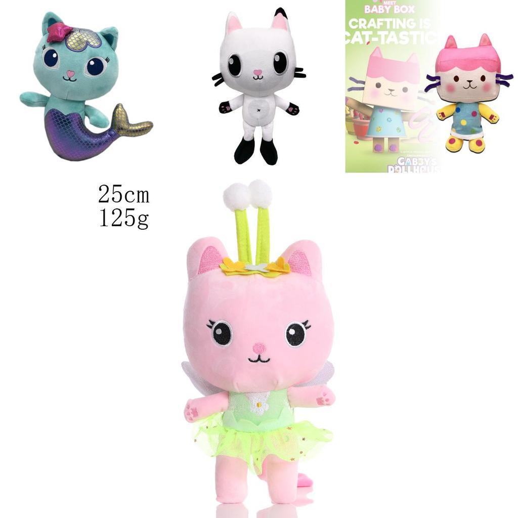 Gabby's Dollhouse Super Soft Plush Cartoon Stuffed Doll Kids Xmas Gifts