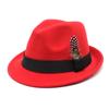Woolen Women'S Hat British Retro Top Hat Women'S Trendy Fashion Warm Jazz Hat