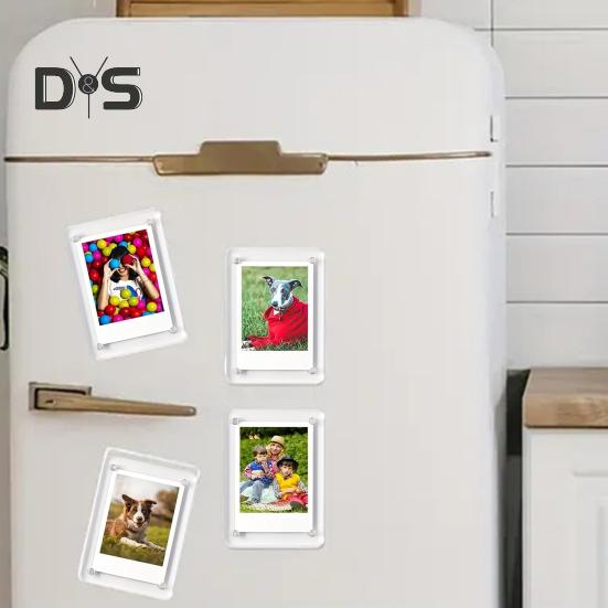 Акриловая фоторамка из прозрачного стекла, декоративные фоторамки для дома, школы, путешествия, общежития, фотостудии