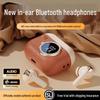 2025 Высококачественные кожаные Bluetooth-наушники-вкладыши с шумоподавлением и долгим временем работы для Sony, Apple, универсальные.
