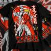 Футболка Trigun Вашу Стоп-Ленд Луна Веселый Комедийный Парень Аниме Манга Подарок Рубашка Мужская С Круглым Вырезом С Коротким Рукавом Футболка