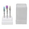 7pcs Stainless Steel Acrylic & Gel Polish Removal Bits  For Cuticle Remove