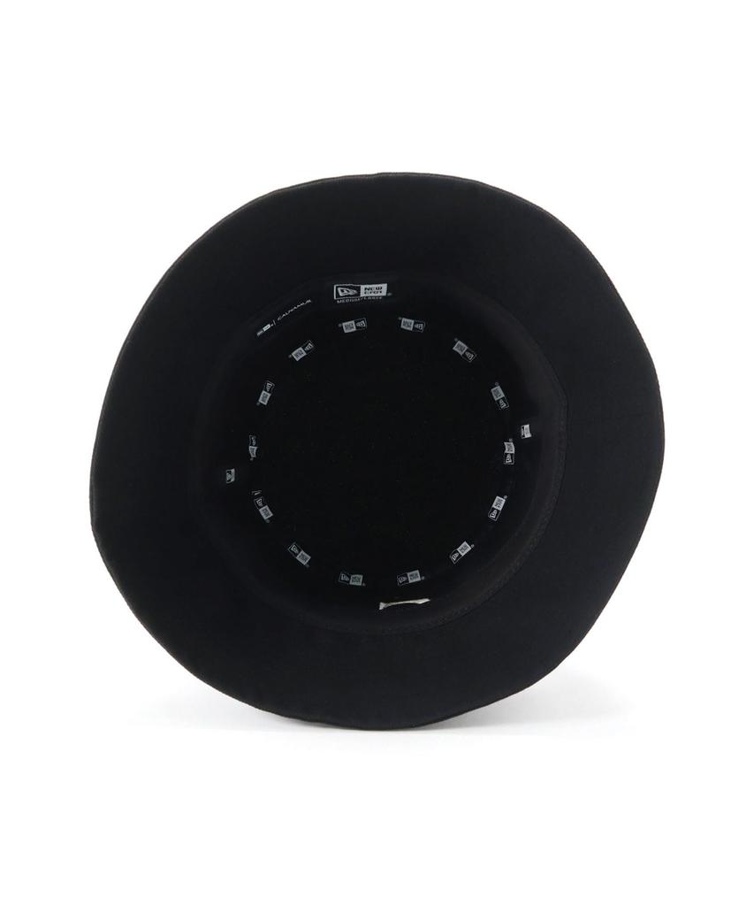 New Era BUCKET01 SB CALNAMUR BLK Bucket Collaboration with Fujita Hat, Sunshade, Nicole, Black, M/L
