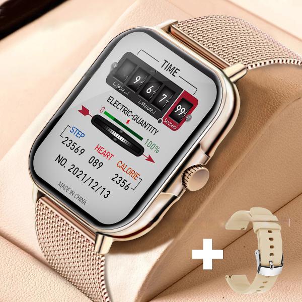 2024 Новые Смарт-часы для мужчин и женщин, сенсорные часы с сенсорным монитором сердечного ритма, водонепроницаемые умные наручные часы