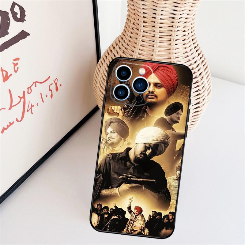 Чехол для iPhone 16 15 Pro 14 Pro Max Plus 11 13 12 Mini X XS XR Sidhu Moose Wala
