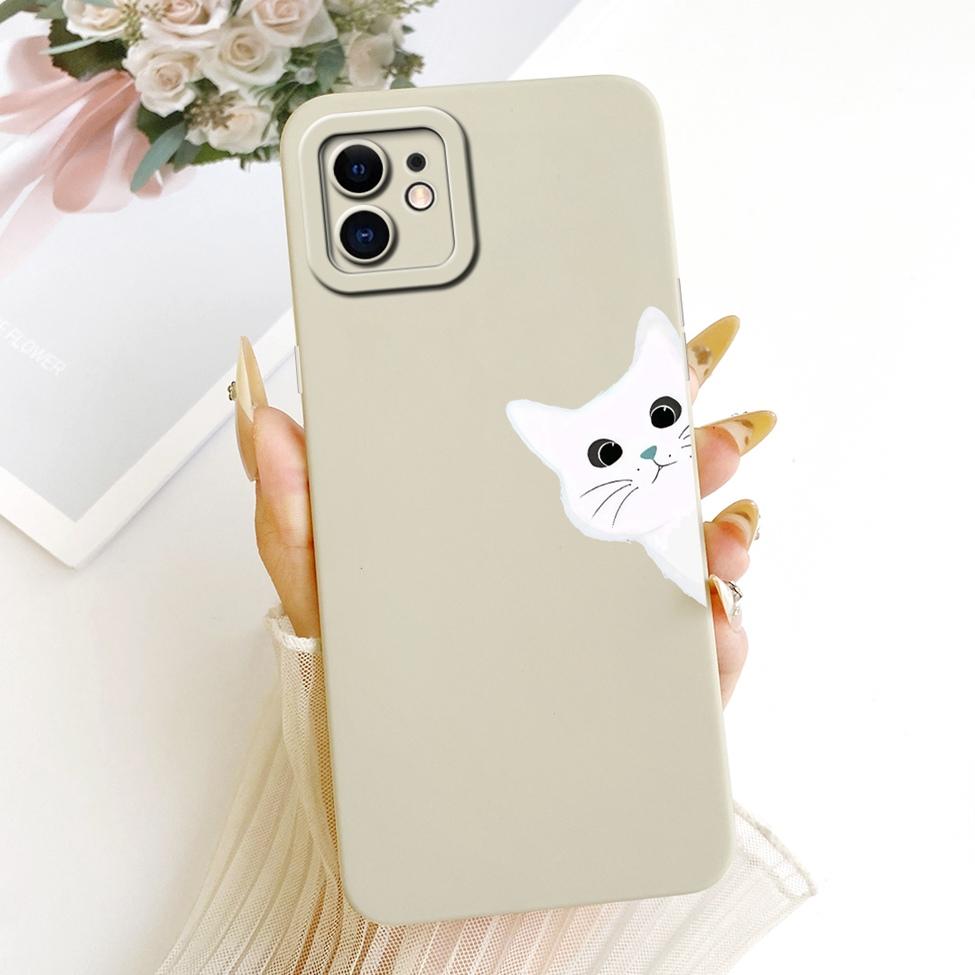 5,4'' Чехол Для iPhone 12 mini Чехол-крышка Силиконовый Роскошный Модный Крутой Кавайный Милый Расписной Funda A2399 A2176 A2398 A2400