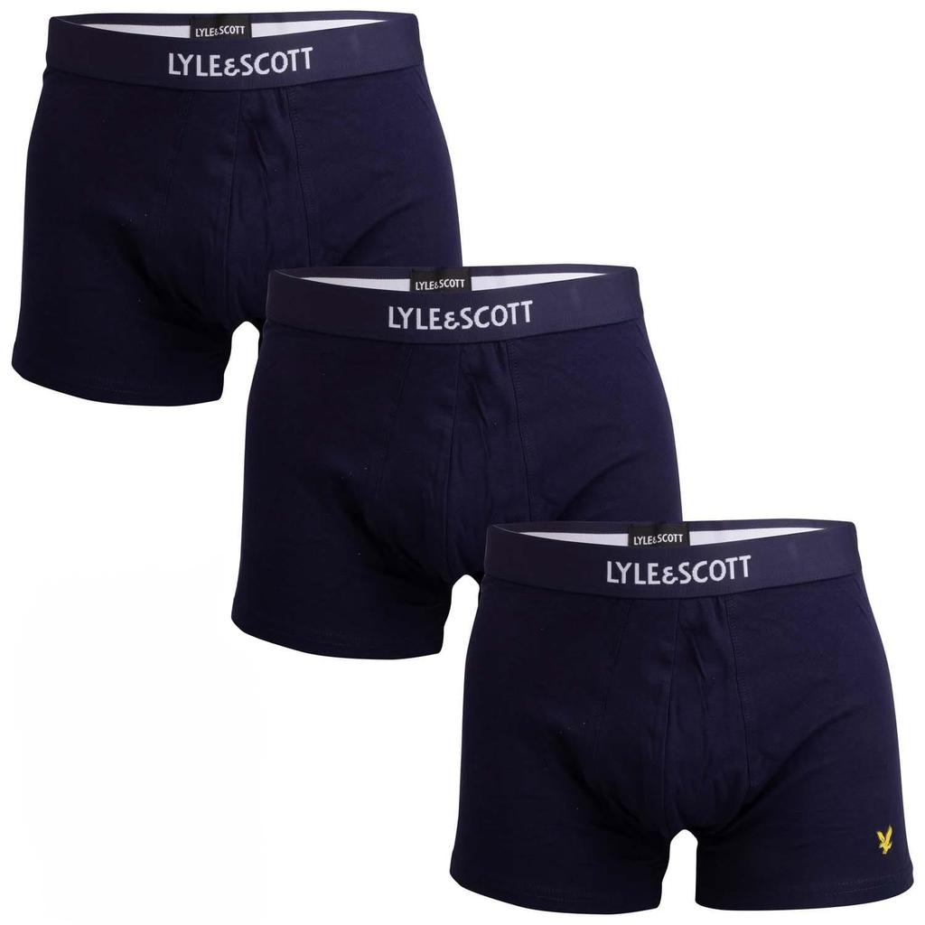 Lyle & Scott Mens Devon Boxer Shorts (Pack of 3)