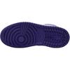 Jordan 1 Mid Little Kids Purple White DQ8424-500