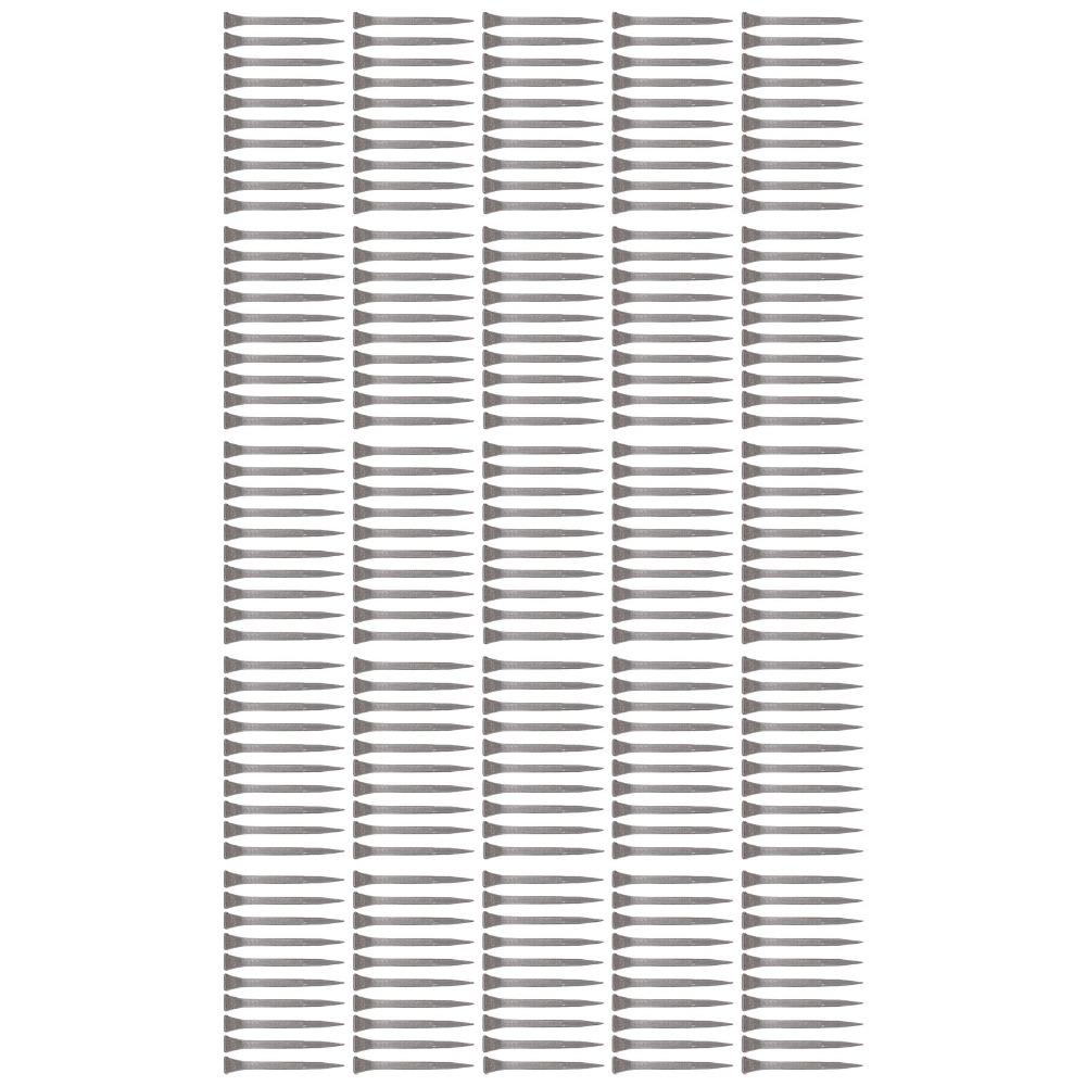 250pcs Low Carbon Steel Horseshoe Nails Durable Horse Shoe Nails Steel Nails Animal Husbandry