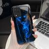 For Samsung M33 M53 Phone Case Trendy Fantasy Design Tempered Glass Hard Bumper For Galaxy M 33 M 53 Full Protection Back Covers