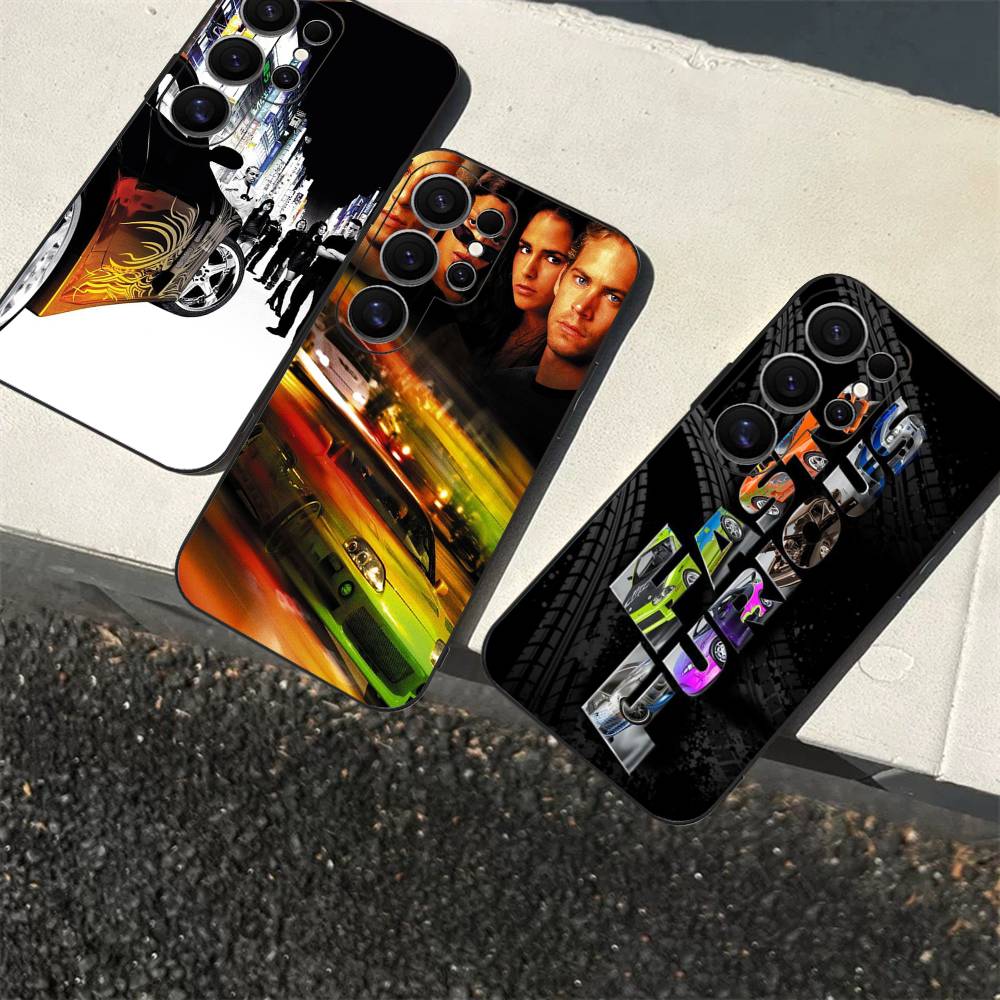 Чехол для телефона 'Форсаж' для Samsung S 24 Fe 25 Ultra Plus 20 Lite 21 30 22 23 24 22 Ultra 5G Fundas