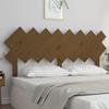 VidaXL Headboard Honey Brown 159.5x3x80.5 Cm Solid Pine Wood 819233