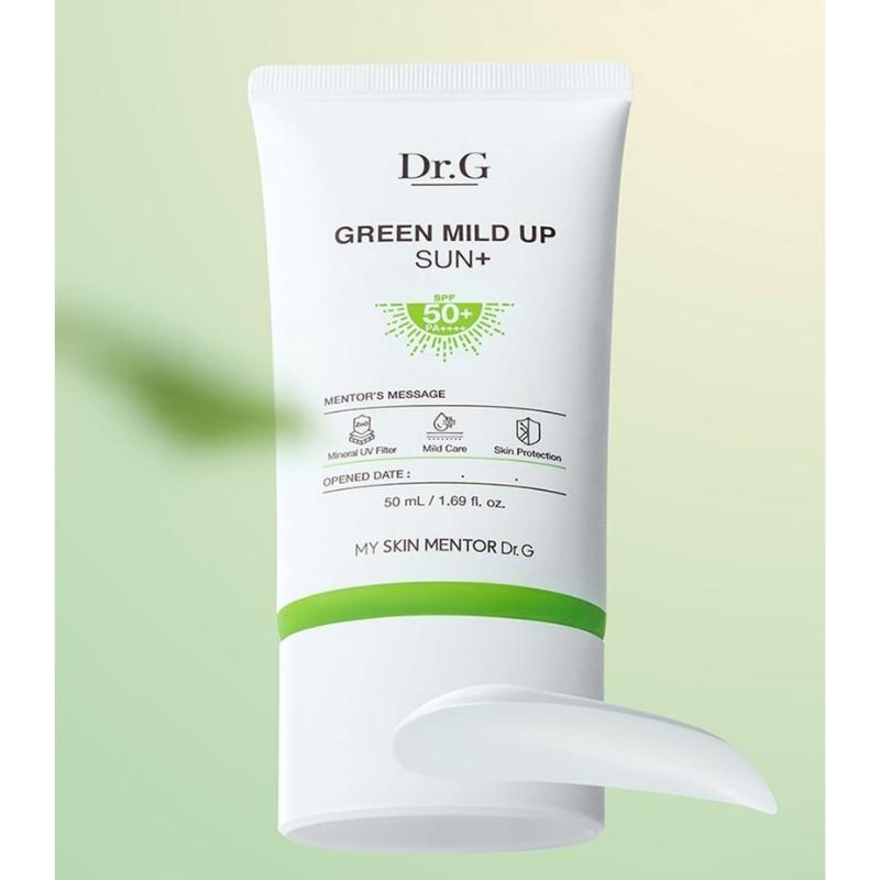 Dr.G Зеленый Мягкий Солнцезащитный Крем SPF50+ PA++++ 130мл (50 мл x 2 шт. + 10 мл x 3 шт.) / 4,40 жидк. унц.. унция.