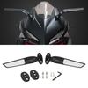 Modified Motorcycle Rearview Mirrors Wind Wing Adjustable Rotating Side Mirrors for Yamaha YZF R1 R6 R25 R3 R125 R15 Suzuki