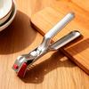 Heat Resistant Kitchen Bowl Tongs with Non-Slip Grip for Plates Dishes Steam Stainless Steel Utensil