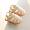 Summer New Styles of Sandals, Walking Shoes, Soft-soled Anti-slip Baby Shoes with Toe Caps, and Sandals for Boys and Girls