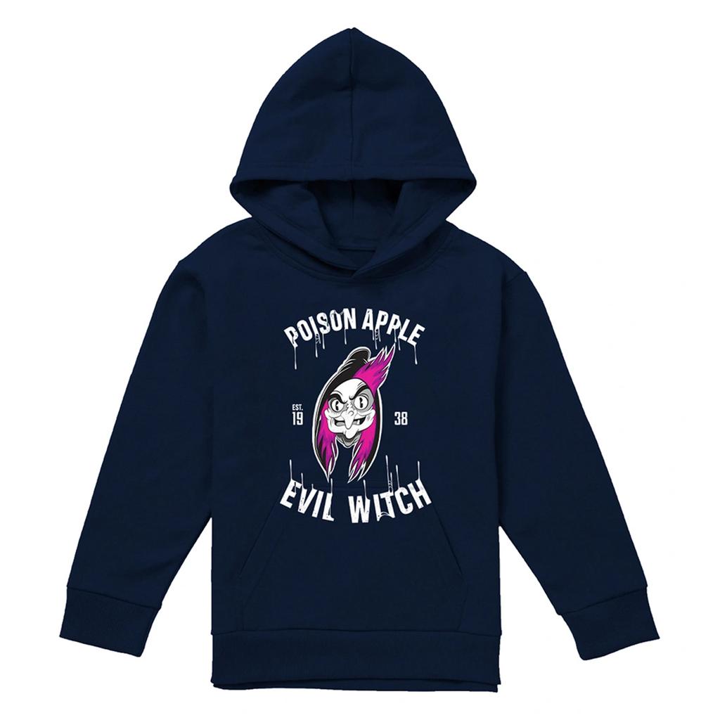 Snow White Childrens/Kids Poison Apple Est 1938 Evil Witch Hoodie