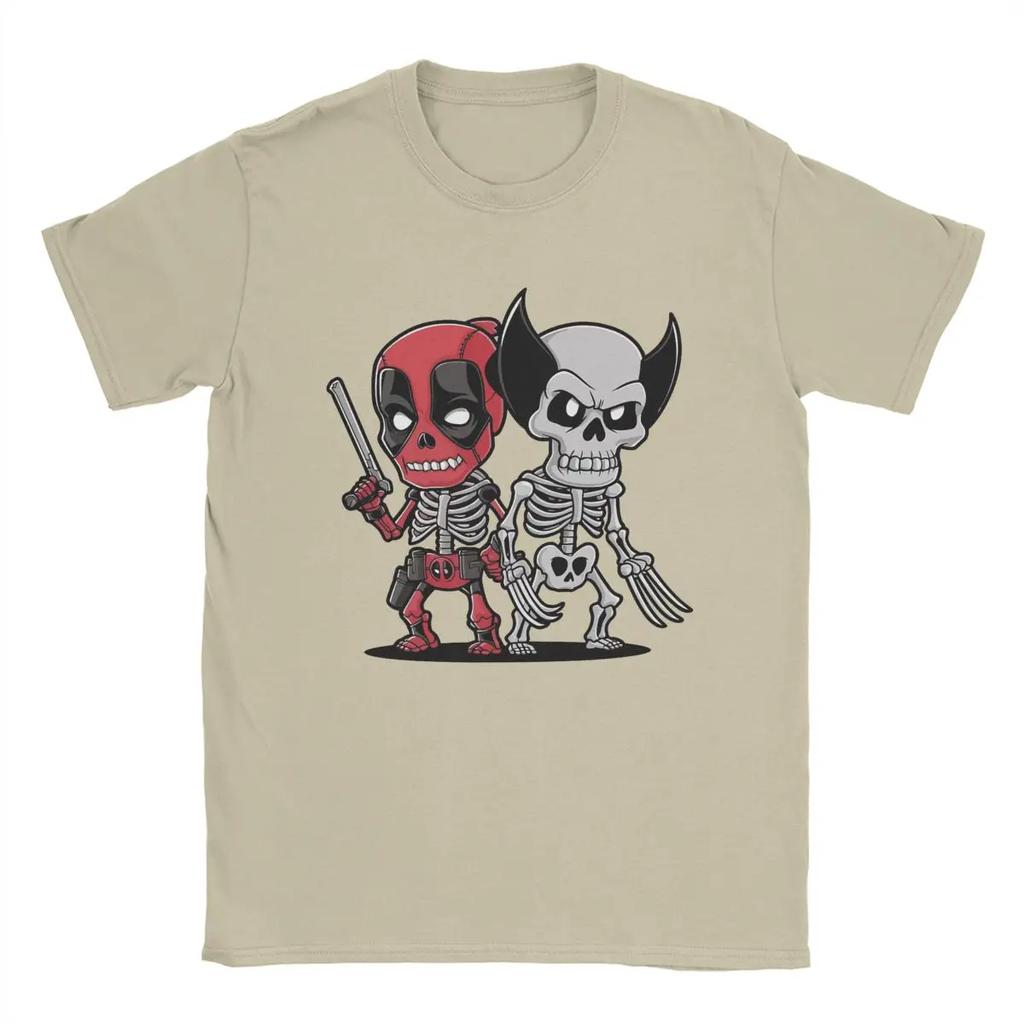 Old Friends Deadpool T Shirt Funny Tee Shirt Short Sleeve Round Neck T-Shirts Cotton Gift Clothing Unisex